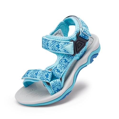Image of DREAM PAIRS Boys Girls Sandals Kids Adventurous Light-Weight Adjustable Straps Summer Water Shoes (Toddler /Little Kid /Big Kid)