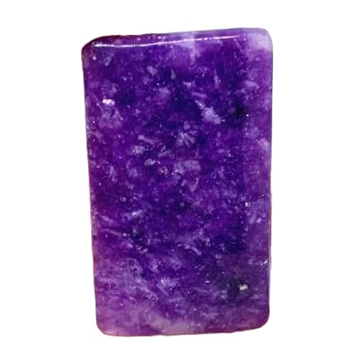 Cabochon lépidolite violette naturelle 37mm pour réparer ou créer un pendentif