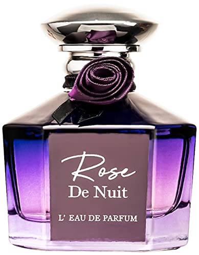Rose De Nuit EDP Perfumes for Women's Fragrances for Her | Sweet Pandora Ladies Scent L' Eau De Parfum | 100 ml Pink Raspberry Spray Scents (Rose De Nuit)