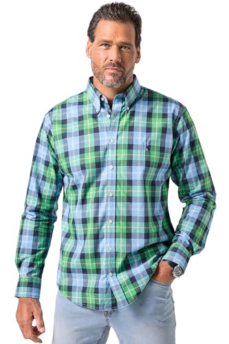 Chemise homme JP 1880 col boutonné anti col froissé pour morphologie forte