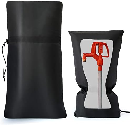 Outdoor Faucet Covers for Winter 25"X14" Hose Bib Covers for Winter Freeze Protection,Reusable Thicker Waterproof Insulated Spigot Cover