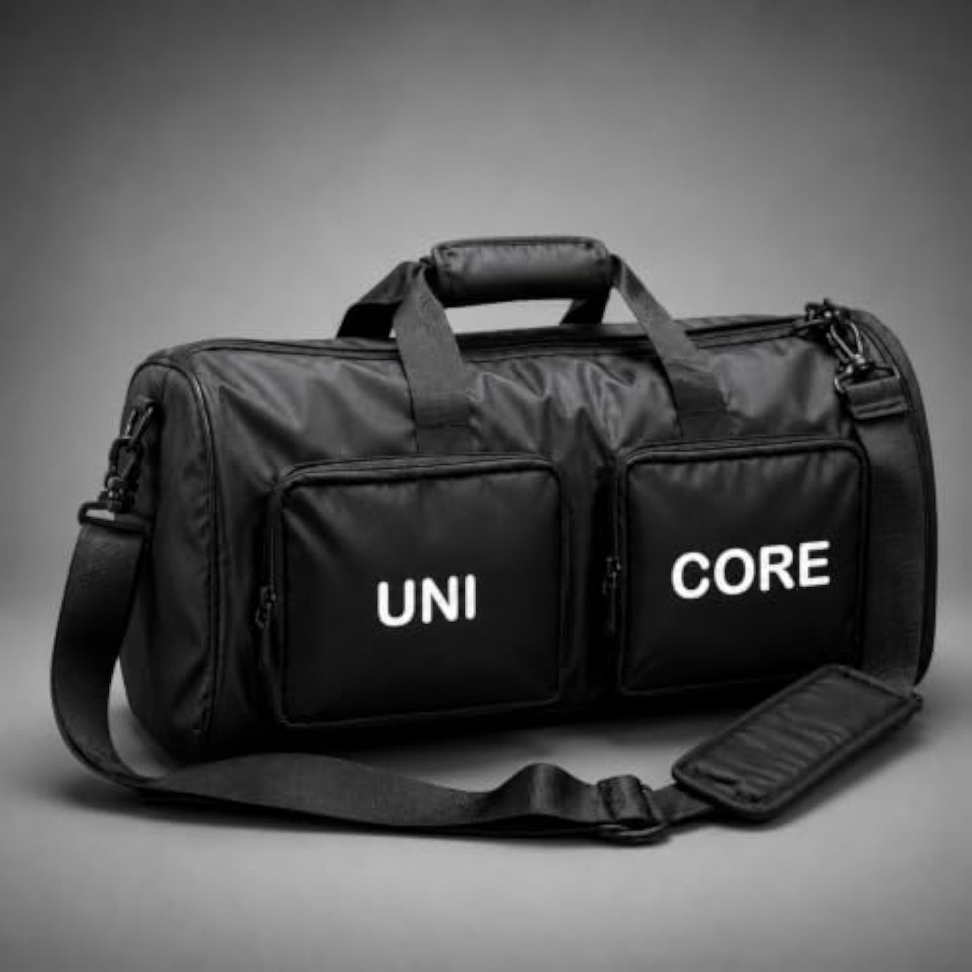 27L Premium Polyester Gym Bag for Men & Women