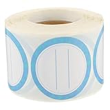 CIYODO Etiquetas Adhesivas para Frascos y Tarros de Etiquetas Reutilizables para Alimentos Autoadhesivas Blancas Fáciles de Escribir y Pegar para Cocina Oficina y Organización de Comida