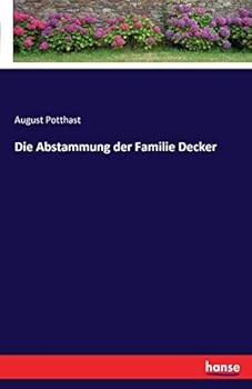 Paperback Die Abstammung der Familie Decker [German] Book