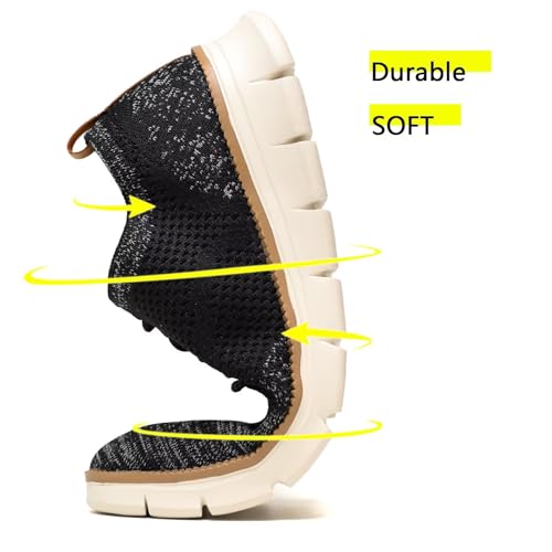 Men's Casual Dress Business Oxfords Shoes Breathable Knit Classic Leisure Fashion Sneakers Lightweight Comfortable Walking Shoes4