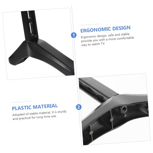 Support TV discret pour salon moderne socle de table élégant - 4
