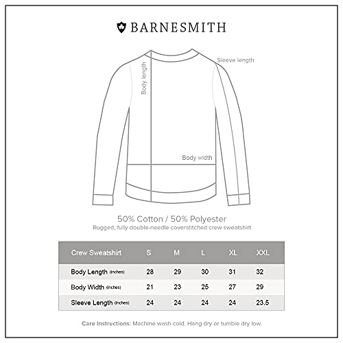 Barnesmith Indiana University Iu Hoosiers Adult Unisex Crewneck Sweatshirt, Spirit, Red, X-Large #TOP2