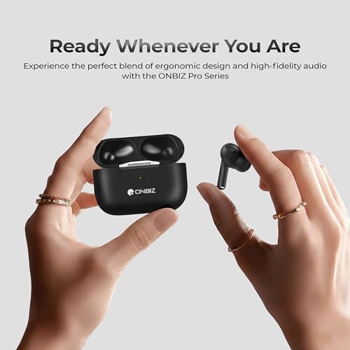 Image of Wireless Earbuds, Bluetooth V5.4, Hi-Res Audio, IPX4 Water Splash Proof, 20+ Hours Playtime, 10mm Dynamic Driver