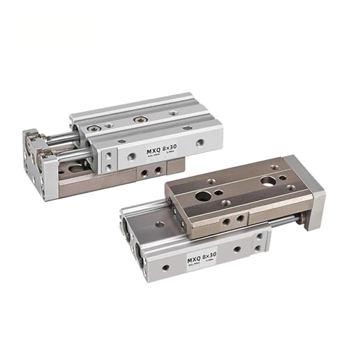 Cylindre pneumatique à piston MXQ6 MXQ8 MXQ12 MXQ16 double tige stroke 30mm