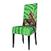 Housse de Chaise Turquie fonctionnant en Action Thanksgiving Tie-Dye Stretch Imprimé Housses de Chaise Chaises lavables Housse de Protection pour chaises