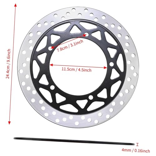 Disque frein avant Yamaha YBR 125 anti-usure pour stopper les bruits