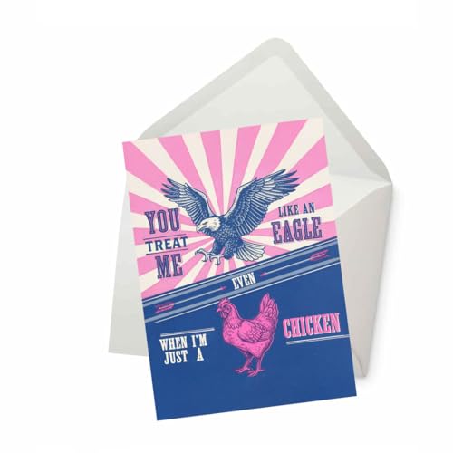 ̃vgʐ^́AYou Treat Me Like An Eagle When I'm Just A Chicken t@j[uJ[hAJbvAvAȁA{[CthAK[thւ̃}`bNȋLÖAAt(5x7C`)