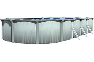 Lake Effect Pools 'Aqua Brook' Oval above-Ground Swimming Pool