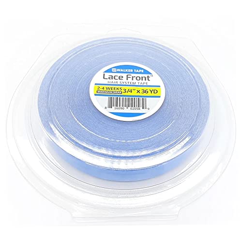 W.alkerTape Fita Adesiva Capilar Lace Front 2cm x 33 metros Indicada para Apliques Sistemas Capilare