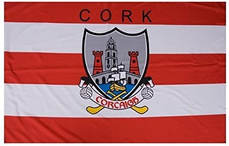 CORK Official Ireland GAA Crest County Flag 152cm x91cm Very Limited Stock
