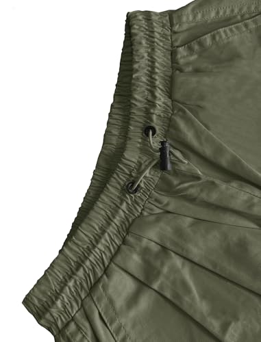 Image of Girls Cargo Pants Elastic Waist Drawstring with Pockets Pants