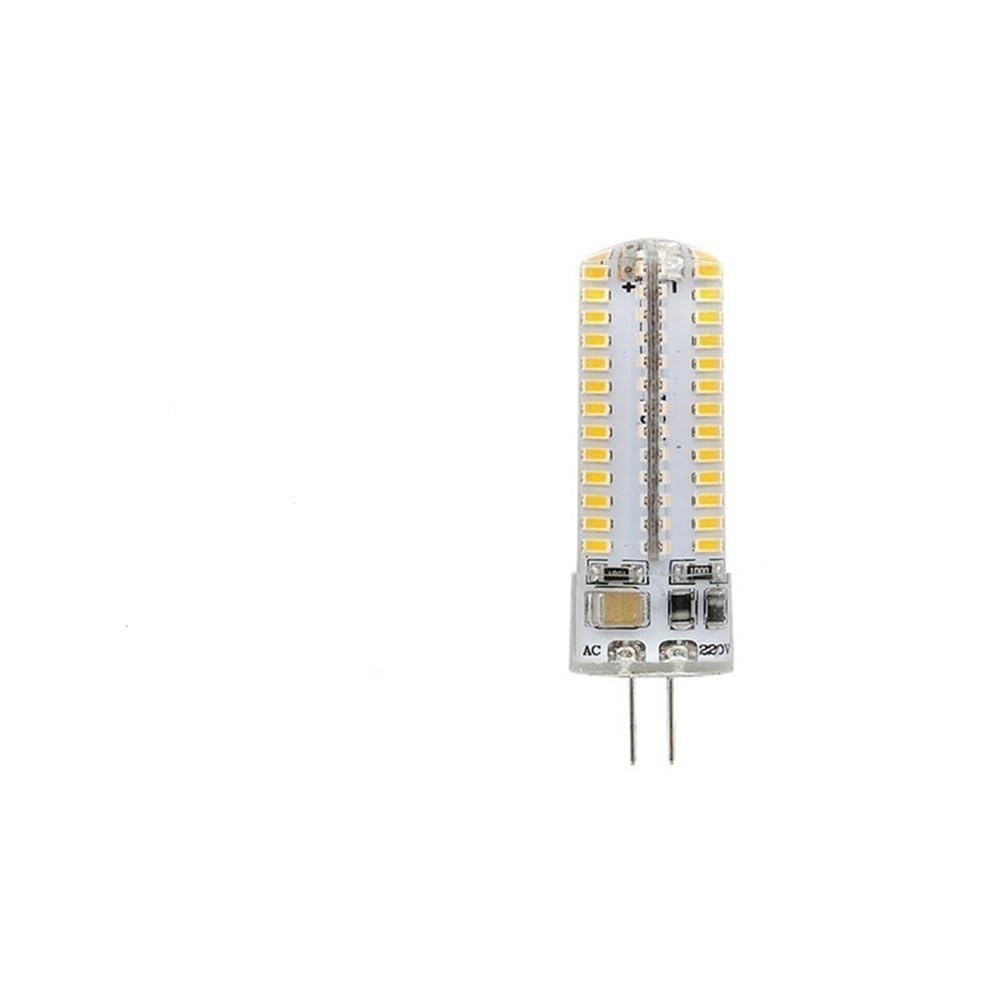 HHF Illuminazione domestica, Confezione da 15, Lampadina LED AC220V G4 5W/7W SMD3014 Lampadario Faretto for interni domestici(Cold White,104LEDs 7W)