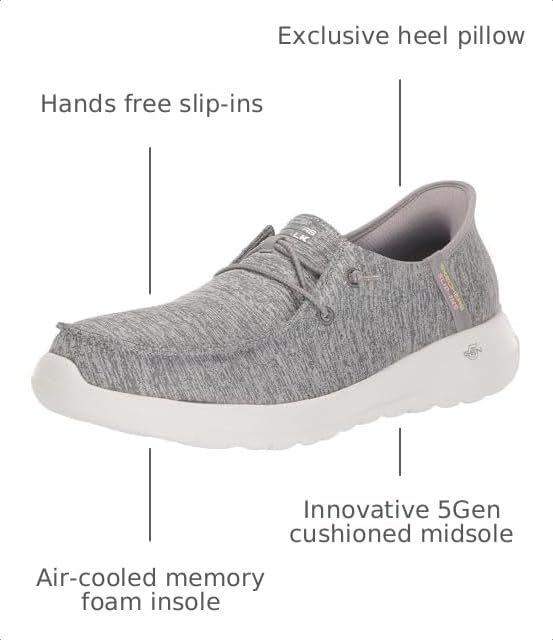 Image of Skechers Women's Skechers Women's Hands Free Slip-ins Go Walk Joy Moc Toe Casual Shoe