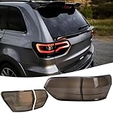 STSEV01 Taillight Cover Trim Fit for JEEP Grand Cherokee 2014-2021 Accessories Altitude/Laredo/Limited/Overland/SRT/Summit/Trailhawk,Tail Light Rear Lamp Protective Guards Exterior Decoration