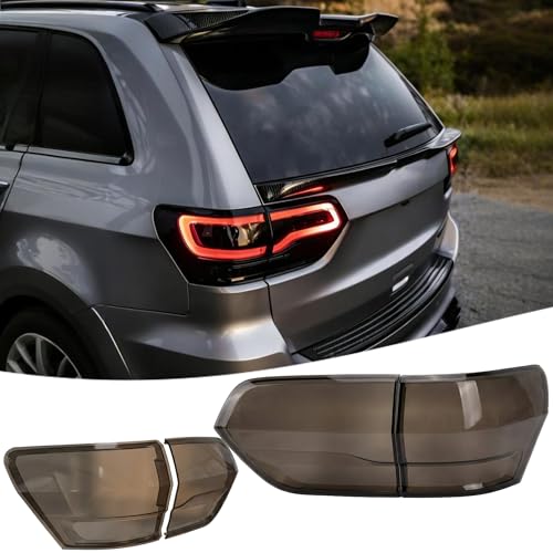 STSEV01 Taillight Cover Trim Fit for JEEP Grand Cherokee 2014-2021 Accessories Altitude/Laredo/Limited/Overland/SRT/Summit/Trailhawk,Tail Light Rear Lamp Protective Guards Exterior Decoration