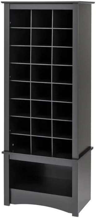 玄関用下駄箱 靴キャビネット 家庭用 リビングルーム エントランス用 多機能靴キャビネット 24足の靴キャビネット 底棚付き ブラッ