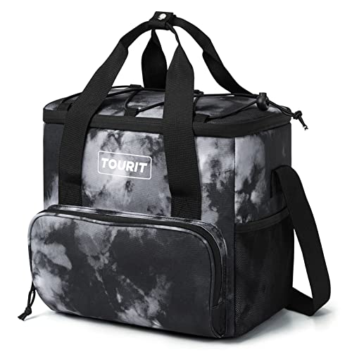 Image of TOURIT Small Soft Cooler Bag Insulated, 24 /35 /46-Can Lunch Cooler Bag, Ice Chest, 14.6 /24 /32L Leakproof & Portable Coolers for Picnic, Beach, Camping, Work, Travel, Trip