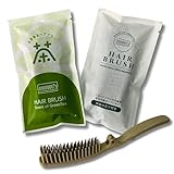 【一流ホテル採用】三和 お茶香る ヘアブラシ 10個セット SF-13GT-10 折りたたみ くし コーム ホテルアメニティ 業務用