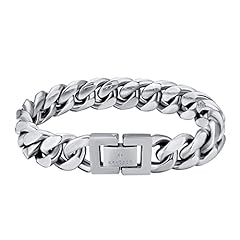 12mm-white gold-classic clasp