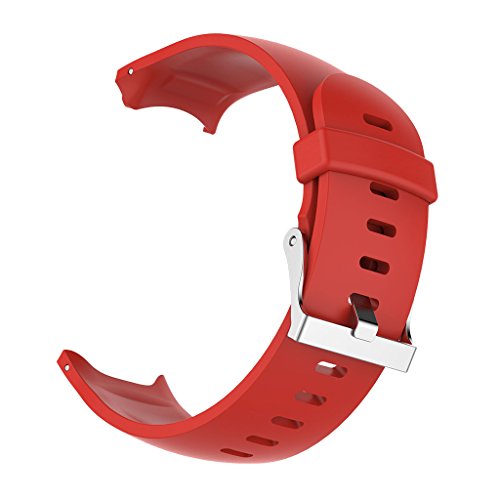 Pulseira inteligente de silicone macio com fivela de substituição para relógio inteligente Garmin Ap