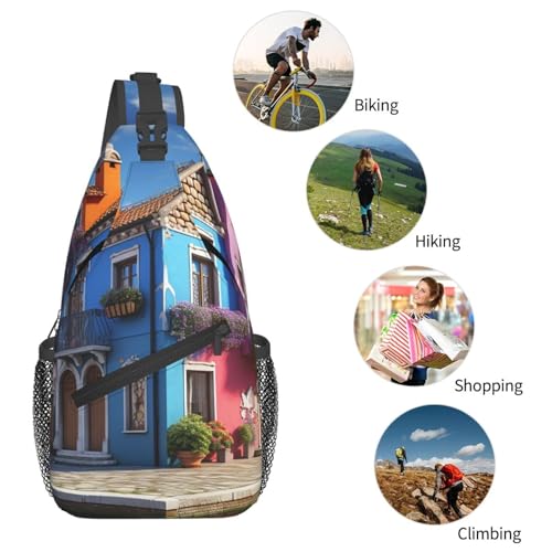 Mochila cruzada unisex para vestir y senderismo miniatura 5