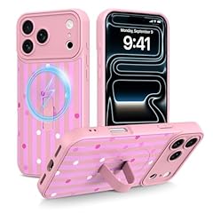 Pink Stripes Polka Dot