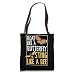 Float Like A Butterfly Sting Like Bees Beautiful Butterfly Tote Bag