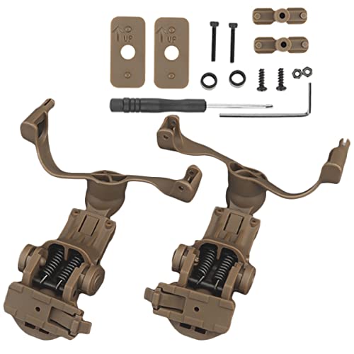 Adaptateur de rail de casque tactique pour rails Ops Core Arc et Team Wendy M-Lok