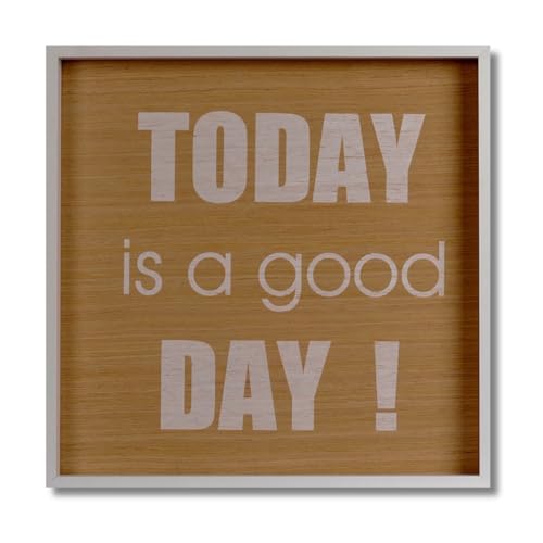 TemaDecor - Quadro in legno Stampato con Frasi