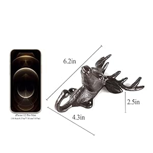 Brasstarcastirondeerheadsinglewallcoathookhangingforcoatsbagshatstowelskeysrusticretrohomedecorativegifttqgjpt267 Urban Country Home Decor Brasstar cast iron deer head single wall coat hook hanging for coats bags hats towels keys rustic retro home decorative gift tqgjpt267 urban country home decor