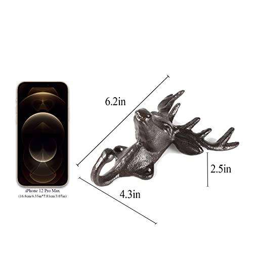 Brasstarcastirondeerheadsinglewallcoathookhangingforcoatsbagshatstowelskeysrusticretrohomedecorativegifttqgjpt267 Urban Country Home Decor Brasstar cast iron deer head single wall coat hook hanging for coats bags hats towels keys rustic retro home decorative gift tqgjpt267 urban country home decor