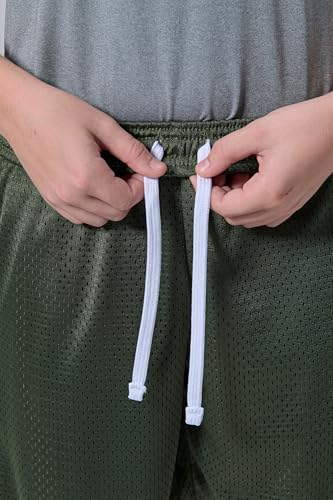 Image of Liberty Pro 5 Pack Youth Boys Athletic Mesh Basketball Shorts