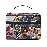 機動戦士ガンダム 化粧ポーチ メイクボックス 化粧品収納 洗面用具ポーチ コスメポーチ 大容量 旅行用 自宅用 収納ケース トラベルバッグ 便利 人気 出張 プレゼント かわいい 萌えグッズ キャラクター かわいい アニメ グッズ 男女兼用