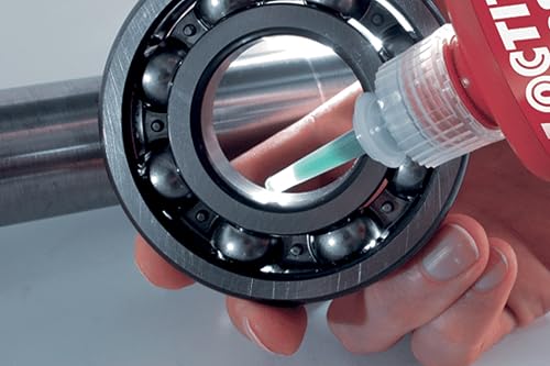 Image of LOCTITE 648-50ml, high strength retaining compound for mounting gears & sprockets on gearbox, shafts & rotors on electric motor shafts, works on slightly oily surfaces, high temperature resistant