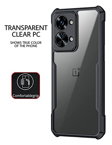 Image of RIGGEAR Xundd Back Cover Case Compatible with OnePlus Nord 2T 5G (Armor|Clear PC and TPU)