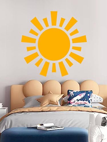 Vinilo decorativo sol grande para niños 61 cm x 61 cm miniatura 3
