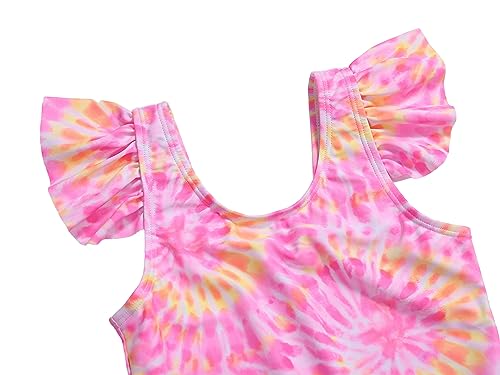 Image of LIZENS Girls Swimwear One Piece Swimsuit Toddler Cute Beach Bathing Suit