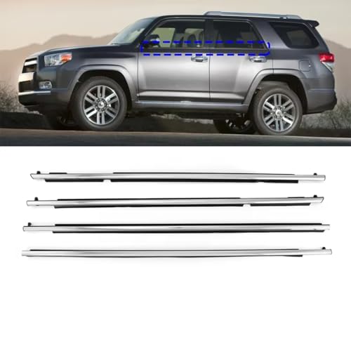 Burlete de ventana exterior para Toyota 4Runner modelos 2010 a 2021 6