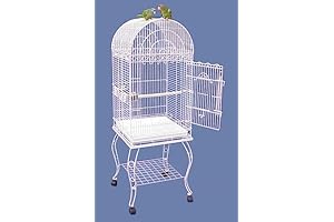 Hana Hut Dometop Bird Cage - The Perfect Home for Your Feathered Friend!