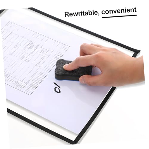 Pochettes en PVC transparent de qualité supérieure pour documents scolaires