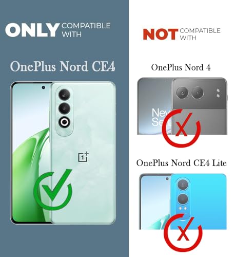 Image of Jkobi Back Cover Case for Oneplus Nord CE 4 (Textured Grip Design | Camera Protection | Slim and Light Weight | Soft Touch and Feel | Black)
