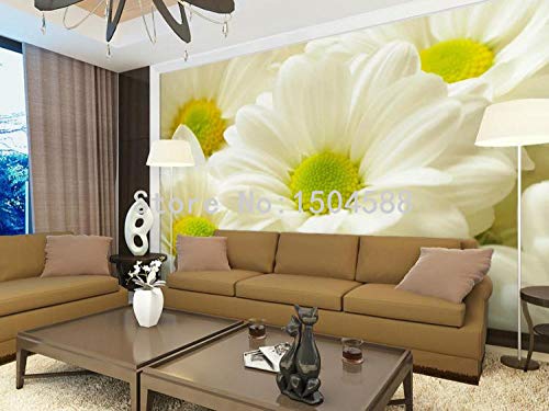 Décoration intérieure papier peint salon et chambre style fleur 3D 300cm