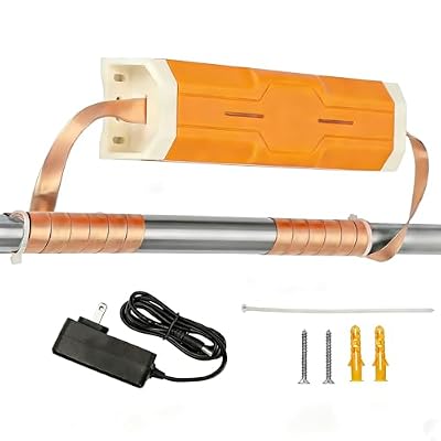 Capacitive Electronic Water Descaler with No-Salt Softener System is The Perfect Whole House Solution,Compatible with Pipes Up to 1Inch Model CWD24,Effectively Reducing Limescale and Mineral Deposits