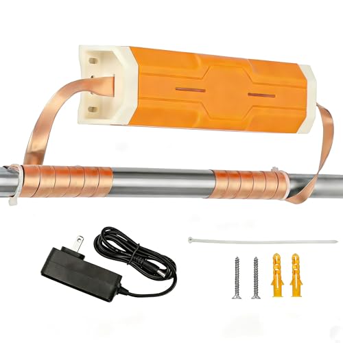 Capacitive Electronic Water Descaler with No-Salt Softener System is The Perfect Whole House Solution Compatible with Pipes Up to 1Inch Model CWD24 Effectively Reducing Limescale and Mineral Deposits