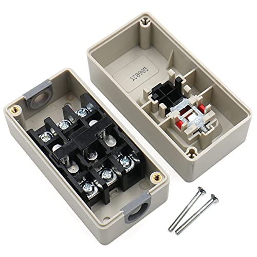 Baomain Push Button Switch Tbsp-330 3P 3 Phase 30A 3.7Kw Self Lock On/Off Power #TOP3